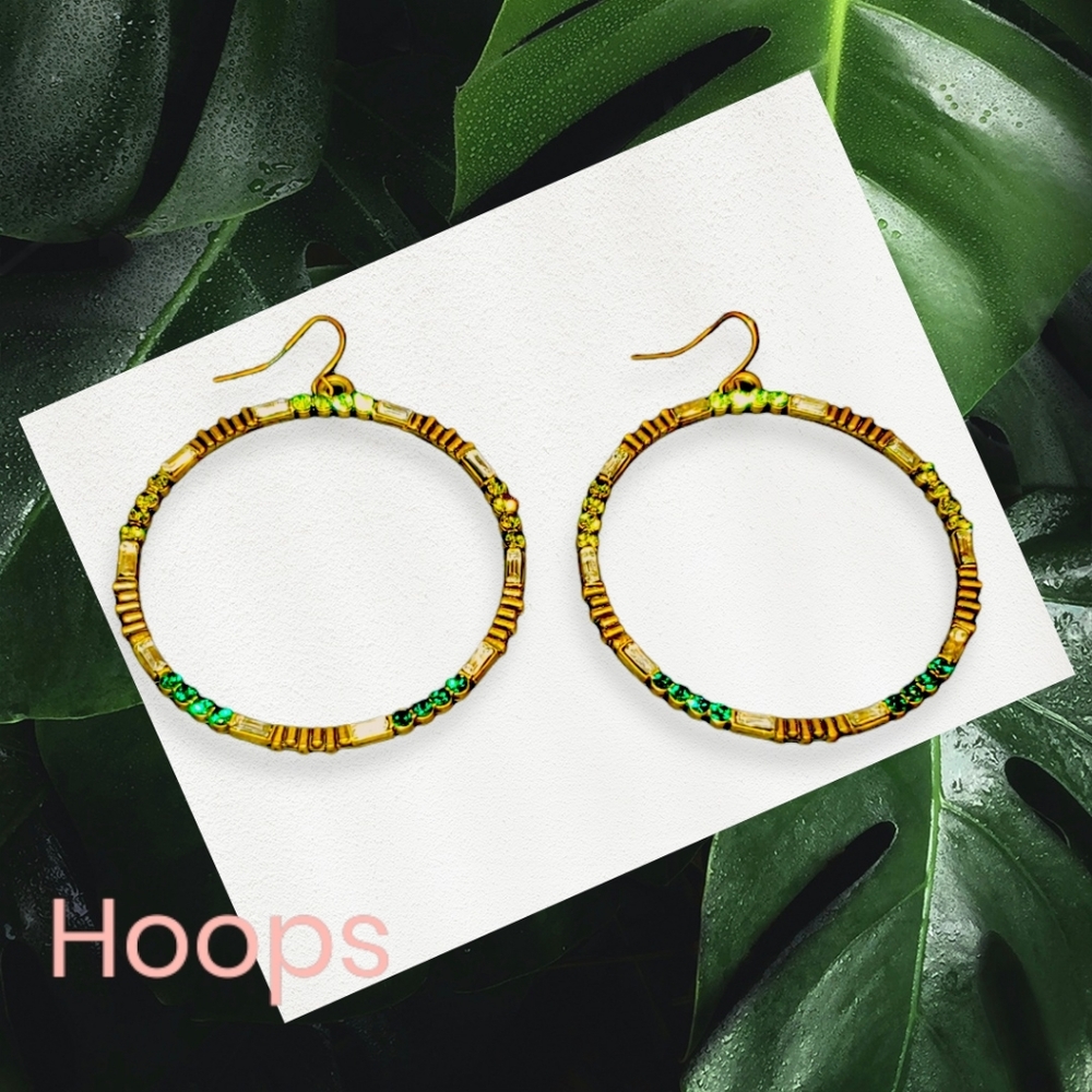 Multicolor Hoops